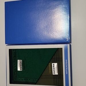 Renoma Paris 2pcs Handkerchief Cotton Brandnew